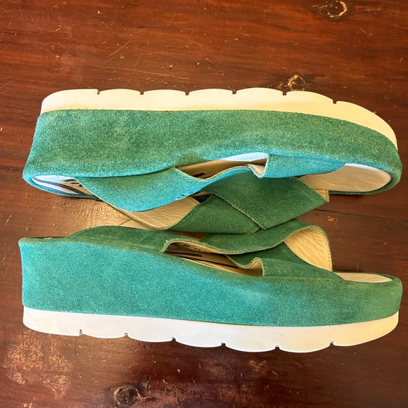 FLY London Women Begs Wedge Sandal Shoe, Avocato, EU 39 / US 8-8.5 - Picture 5 of 6